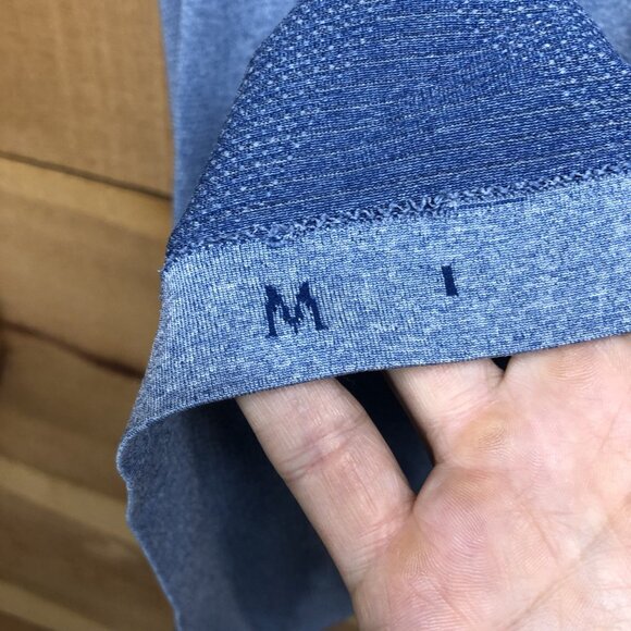 Lululemon Polo Golf Lightweight Shirts Lot Of 2 Mens Size Medium Casual Stretch - Picture 4 of 9